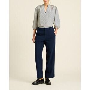 NWOT TROVATA California Birds of Paradise Blouse Sz M